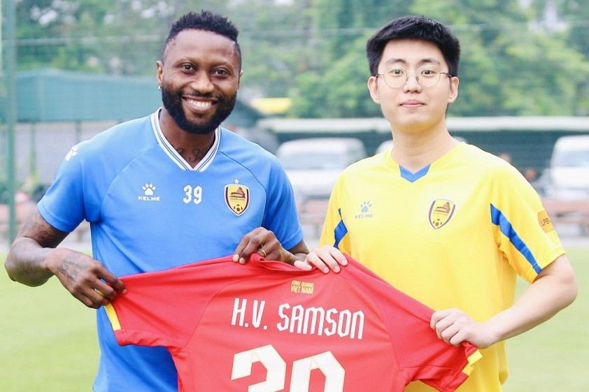 Hoàng Vũ Samson mơ ước khoác áo đội tuyển Việt Nam.