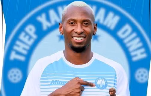 Caio Cesar gia nhập Thép Xanh Nam Định.