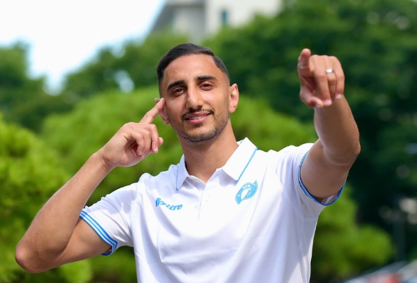 Mahmoud Eid gia nhập CLB Thép Xanh Nam Định. 