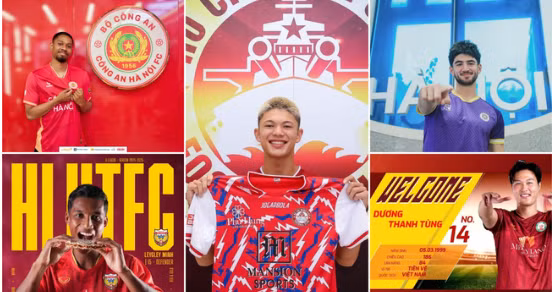 Dàn cầu thủ Việt kiều đang thi đấu ở V-League.