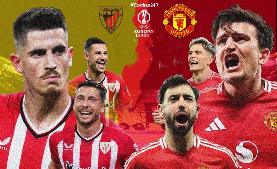 Athletic Bilbao vắng nhiều ngôi sao ở trận tái đấu Man United.