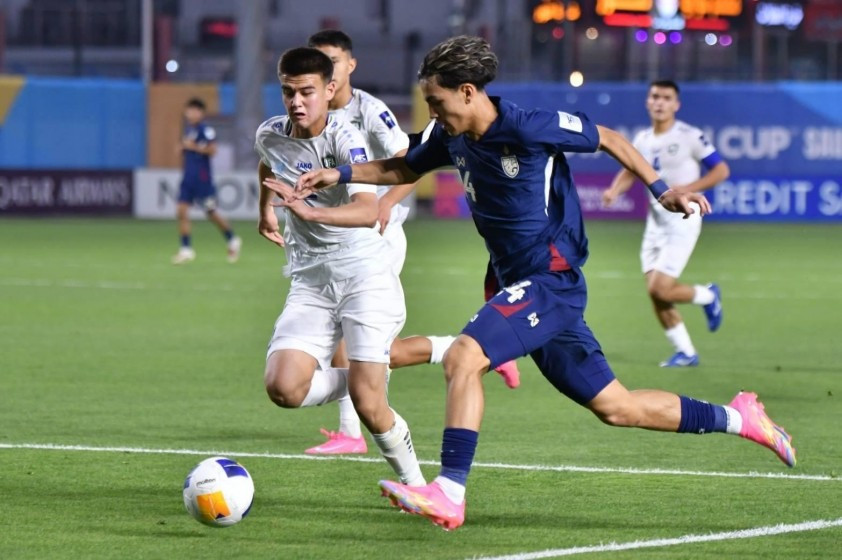 U17 Thái Lan thua cách biệt U17 Uzbekistan ở trận ra quân VCK U17 châu Á 2025.