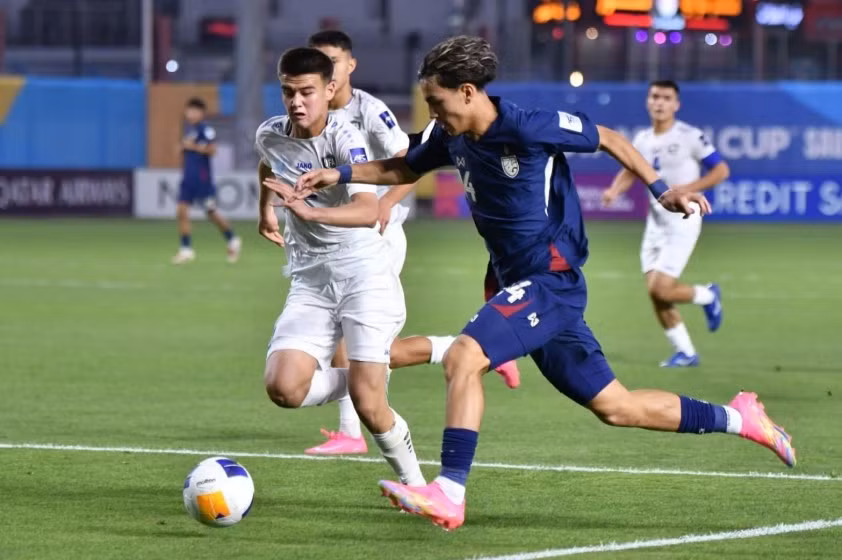 U17 Thái Lan thua cách biệt U17 Uzbekistan ở trận ra quân VCK U17 châu Á 2025.