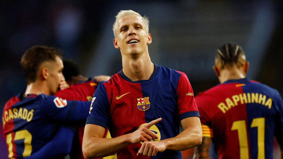 Dani Olmo có cơ hội gia nhập Man United.