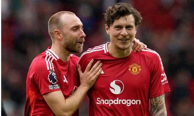 Christian Eriksen và Victor Lindelof rời Man Utd sau khi hết hạn hợp đồng.