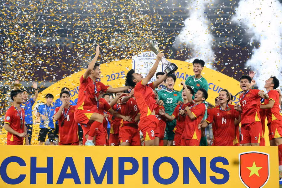 U23 Việt Nam vô địch U23 Đông Nam Á 2025 hết sức thuyết phục.
