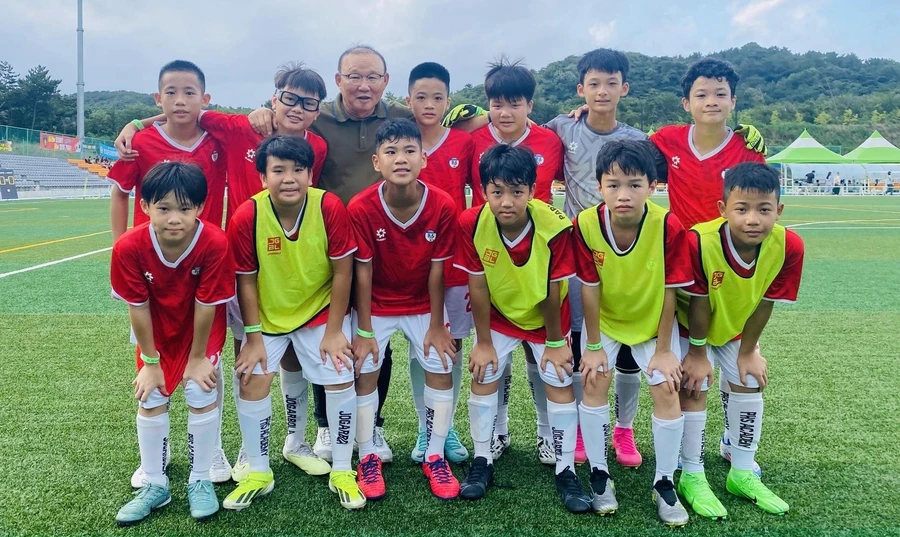 U12 Học viện Park Hang Seo có chiến thắng ấn tượng ở Boryeong JS Cup.