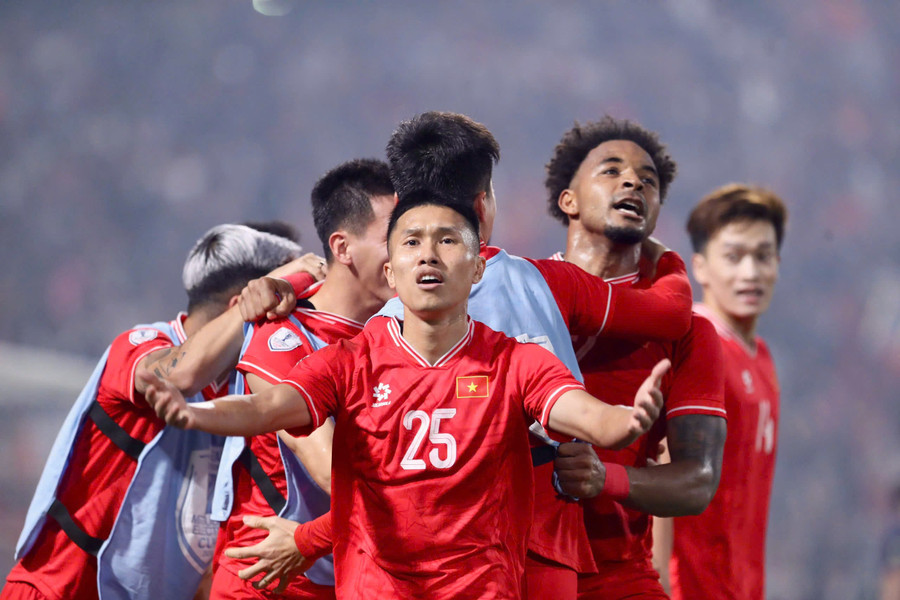 Đội tuyển Việt Nam vươn lên vị trí 109 trên bảng xếp hạng FIFA.