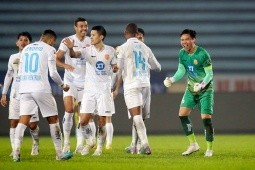 Nam Định sẵn sàng đánh bại Tampines Rovers FC.