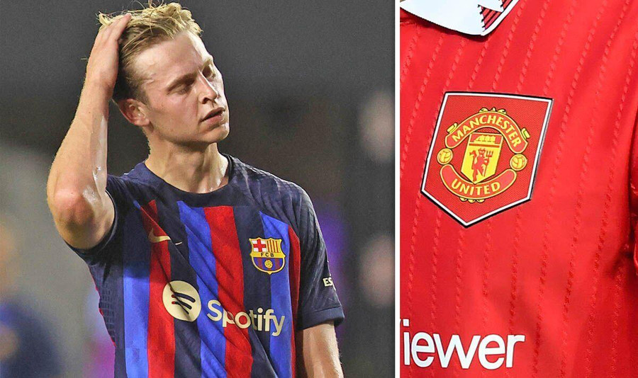 Frenkie de Jong hiện vẫn nằm trong kế hoạch mua sắm của Man United.