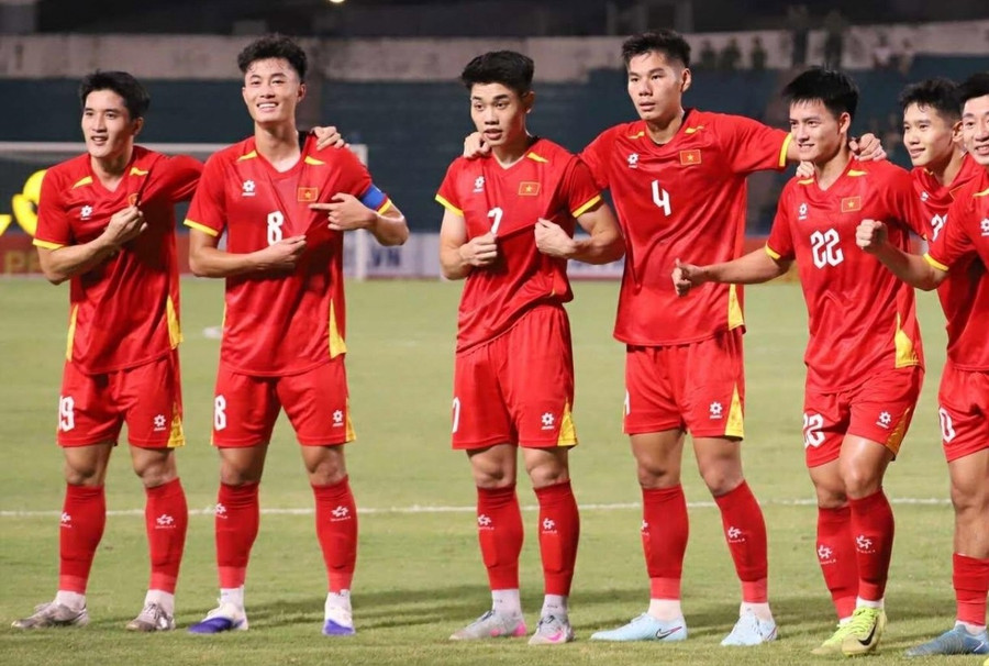 U23 Việt Nam thắng cách biệt Bangladesh ở vòng loại U23 châu Á.