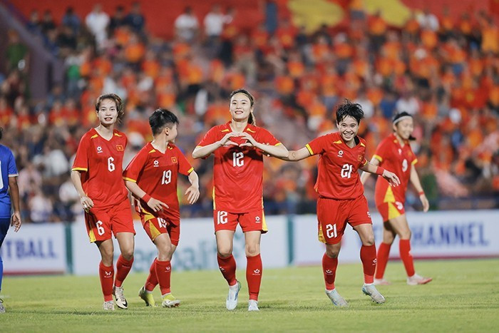 Đội tuyển nữ Việt Nam đoạt hạng Ba AFF Cup nữ 2025.