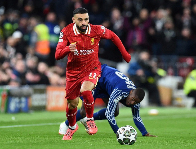 Mohamed Salah vẫn giữ được phong độ ấn tượng trong màu áo của Liverpool.