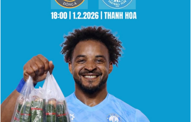 Thép Xamh Nam Định làm khách của Thanh Hóa lúc 18h ngày 1/2/2026.