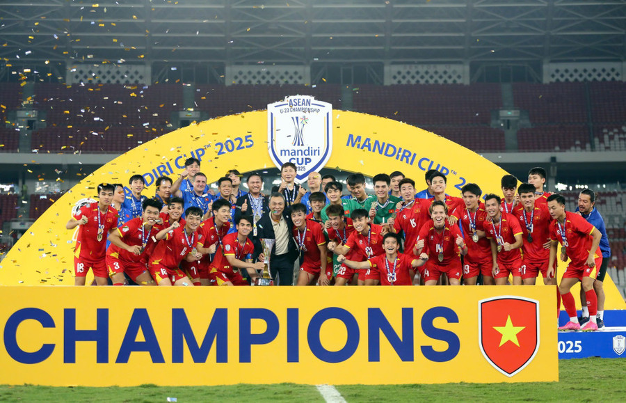 U23 Việt Nam 3 lần liên tiếp vô địch U23 Đông Nam Á.