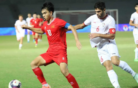 U20 Việt Nam thua tối thiểu U20 Syria ở vòng loại U20 châu Á.