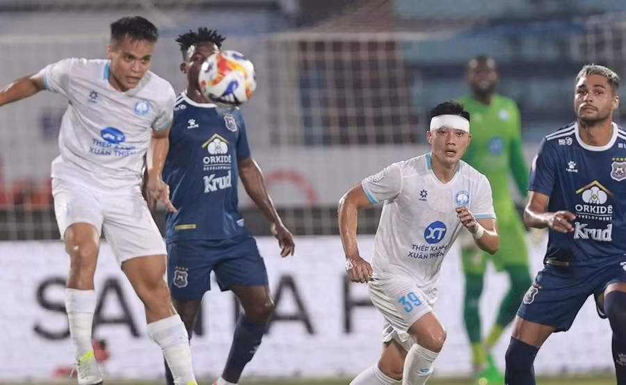 Nam Định thắng sát nút Svay Rieng ở Cúp C1 Đông Nam Á.