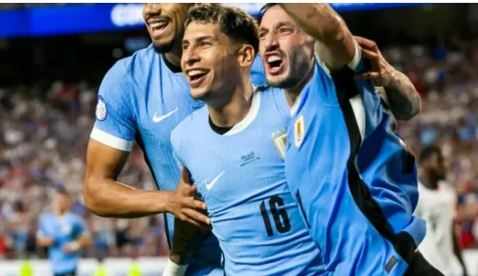 Uruguay giành quyền đi tiếp ở Copa America 2024 sau trận thắng Mỹ.