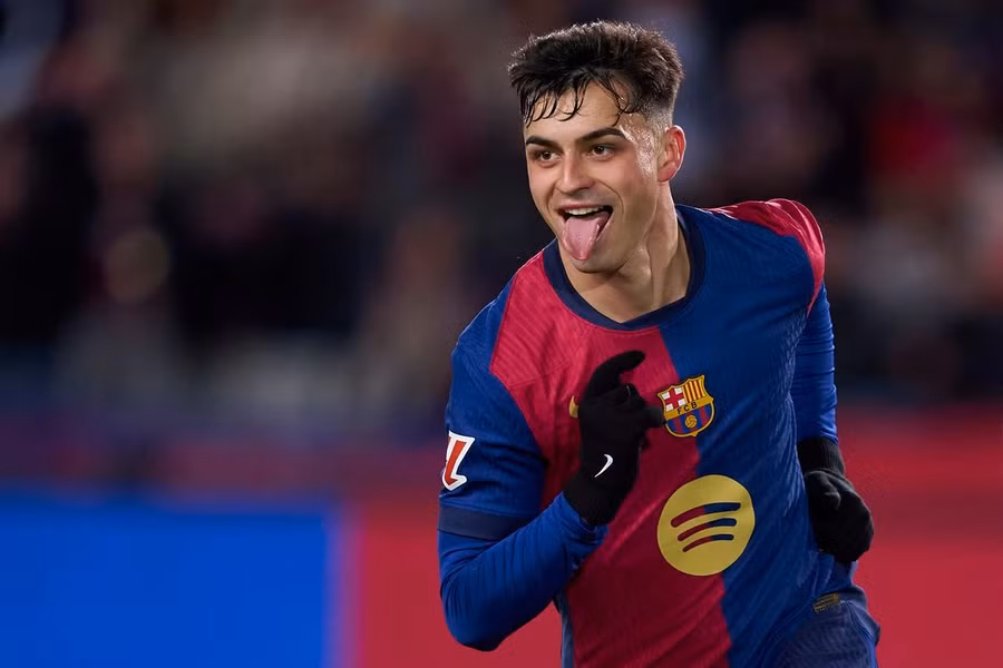 Pedri ngày càng trưởng thành trong màu áo Barca.