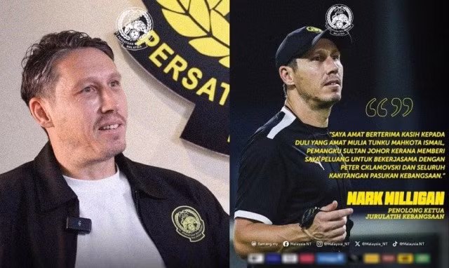 HLV Mark Milligan đã bất ngờ chia tay đội tuyển Malaysia.