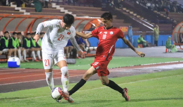 U17 Việt Nam rộng cửa vào VCK U17 châu Á sau trận hòa U17 Yemen.