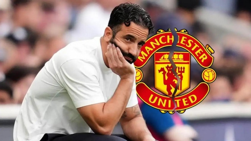 HLV Amorim không quá thất vọng sau thất bại trước Man City.