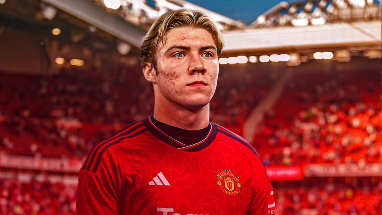 Hojlund được đồn đoán sắp rời Man United.