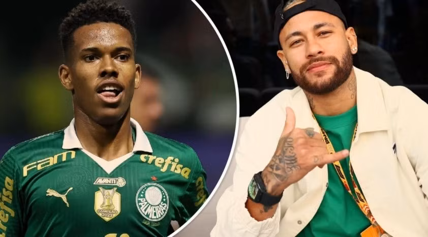 Estevao phá kỷ lục của Neymar tại Brazil.