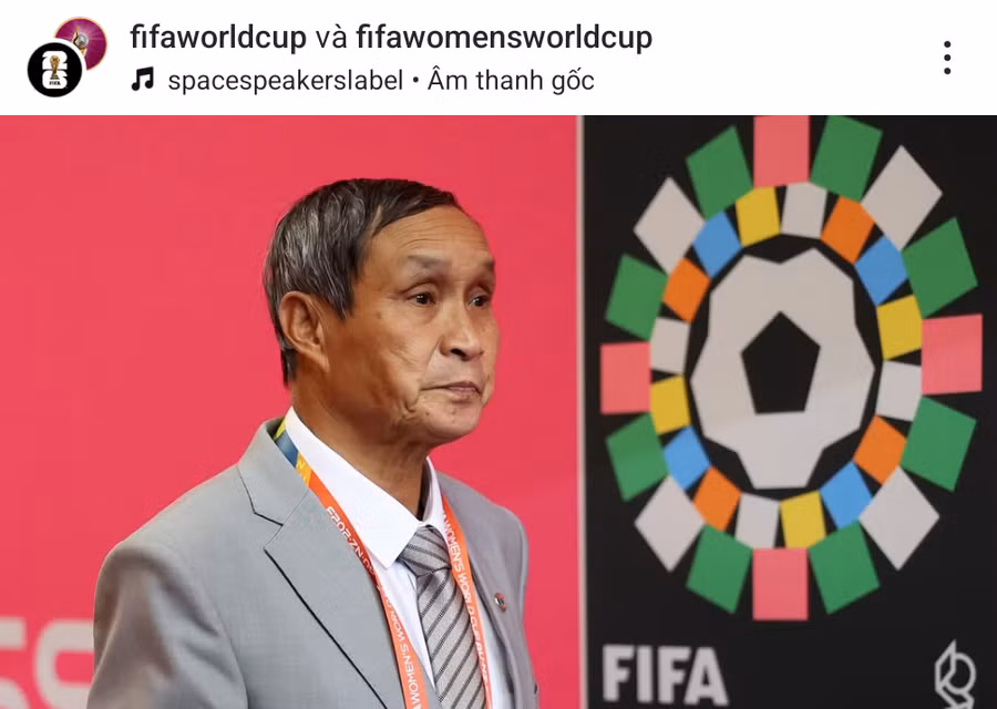 Huấn luyện viên Mai Đức Chung được FIFA dành những lời có cánh.