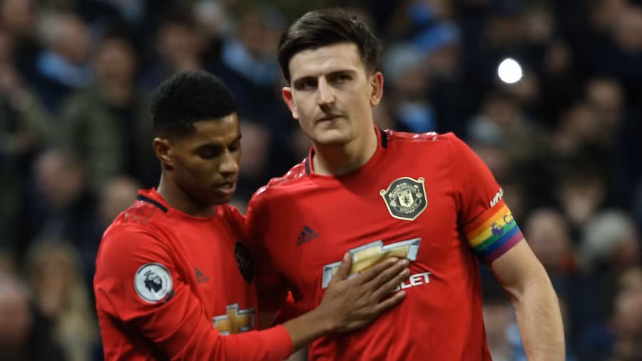 Maguire và Rashford không được lên tuyển Anh.