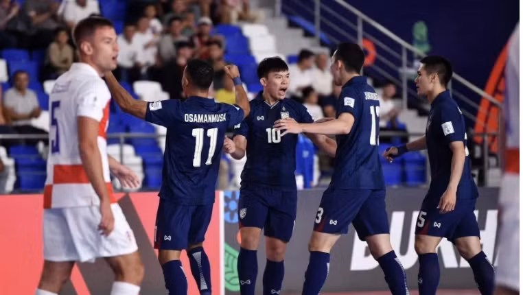 Thái Lan thắng ấn tượng Croatia ở trận ra quân World Cup 2024.