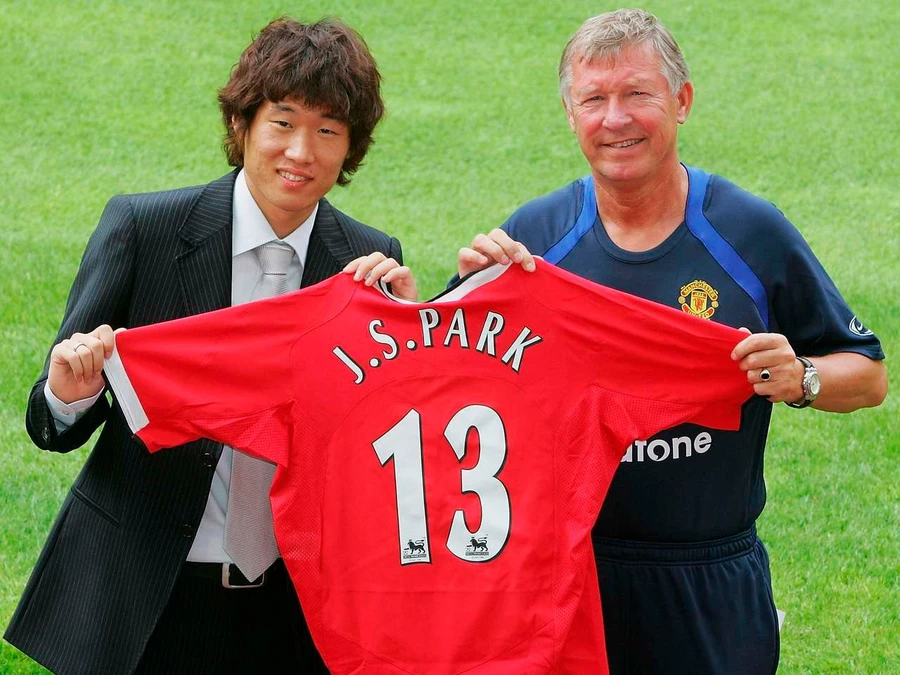 Park Ji-sung từng rất thành công khi chơi bóng cho Man United.