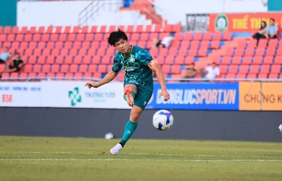 Công Phượng nghỉ thi đấu dài hạn vì chấn thương. Ảnh: CTV.