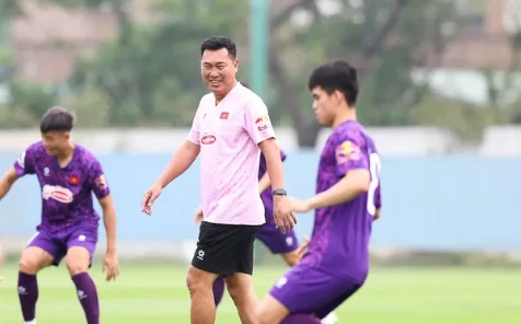 U19 Việt Nam thắng đậm U21 Công an Hà Nội.