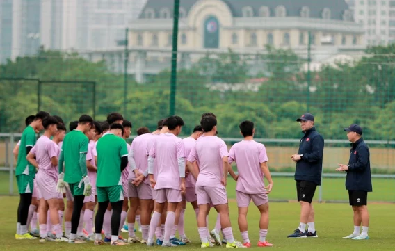 U16 Việt Nam tích cực rèn quân cho giải U16 quốc tế CFA Team China 2025.
