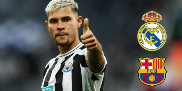 Bruno Guimaraes lọt tầm ngắm của Real Madrid và Barcelona.