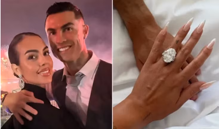 C. Ronaldo cầu hôn bạn gái sau 7 năm sống chung.