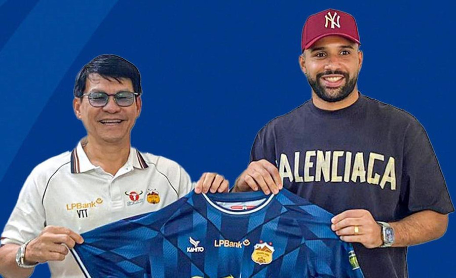 Jairo Rodrigues gia hạn hợp đồng với LPBank Hoàng Anh Gia Lai.