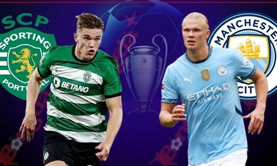 Trận Man City - Sporting Lisbon diễn ra vào lúc 3h ngày 6/11.