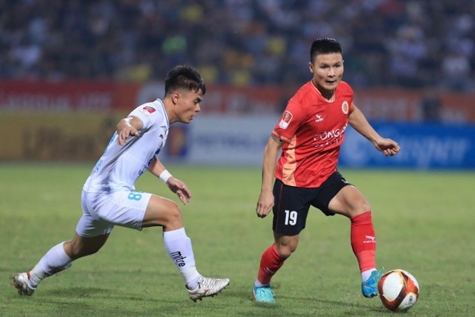 Nam Định FC thua cách biệt Công an Hà Nội ở vòng 5 V-League.