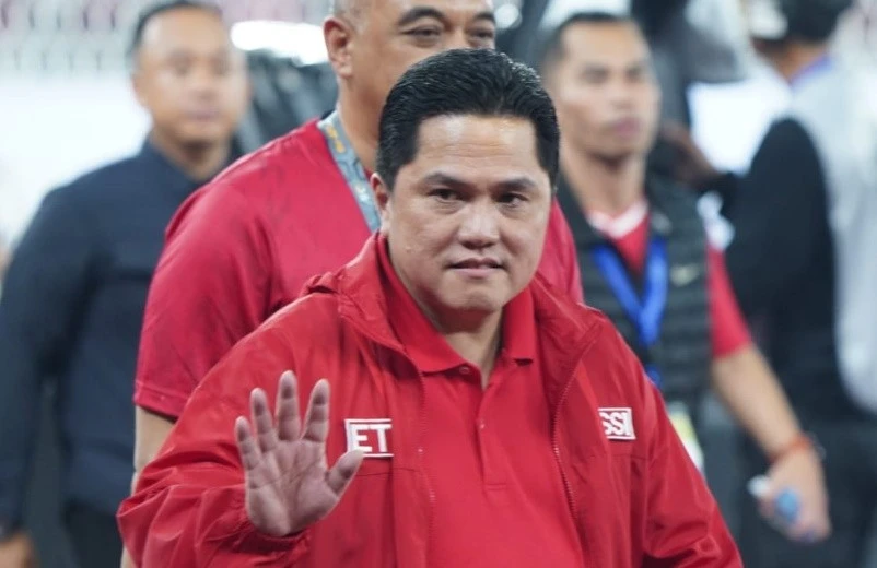 Ông Erick Thohir nhận trách nhiệm sau trận thua Nhật Bản.