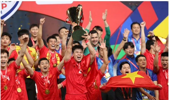 Tuyển Việt Nam thăng hạng FIFA sau chiến tích vô địch ASEAN Cup 2024.