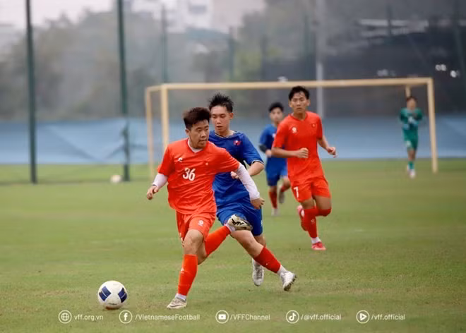 U17 Việt Nam thắng ấn tượng U17 PVF.