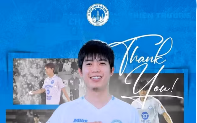 Nguyễn Văn Anh và Hoàng Minh Tuấn chia tay Thép xanh Nam Định.