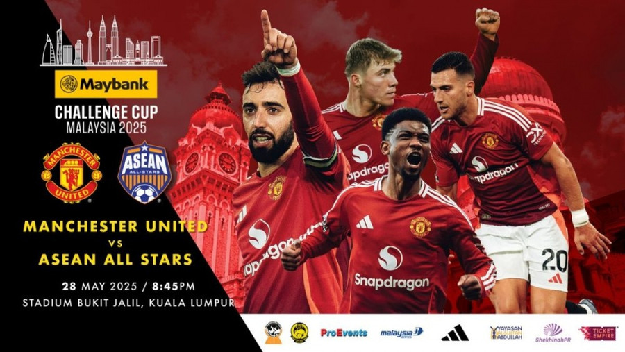 CLB Man United du đấu Malaysia trong tháng 5 tới.