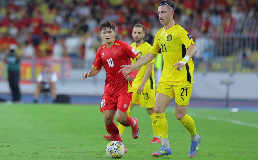 Tuyển Malaysia tiếp tục dẫn đầu bảng F ở Asian Cup 2027.