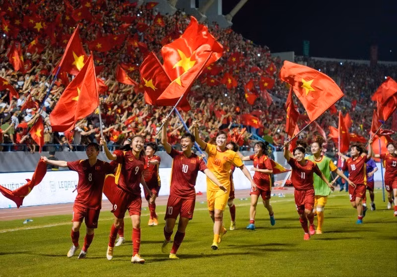 Tuyển nữ Việt Nam đặt mục tiêu dự World Cup 2031.