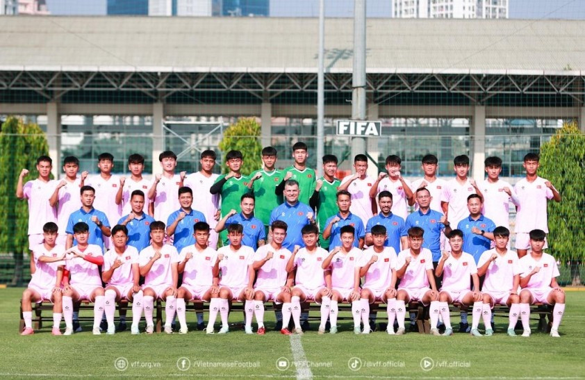 U16 Việt Nam sang Trung Quốc dự giải CFA Team China 2025.