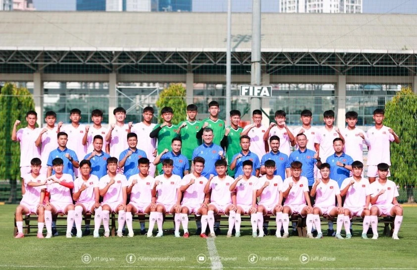 U16 Việt Nam sang Trung Quốc dự giải CFA Team China 2025.