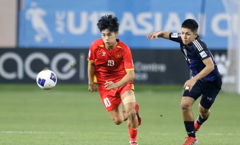 Trần Gia Bảo để lại ấn tượng đẹp ở U17 châu Á.